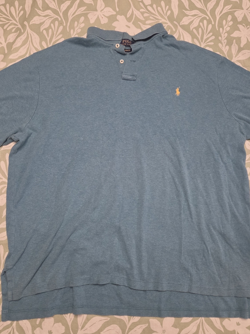 Polo by Ralph Lauren Men’s Blue Short-Sleeve Polo Shirt